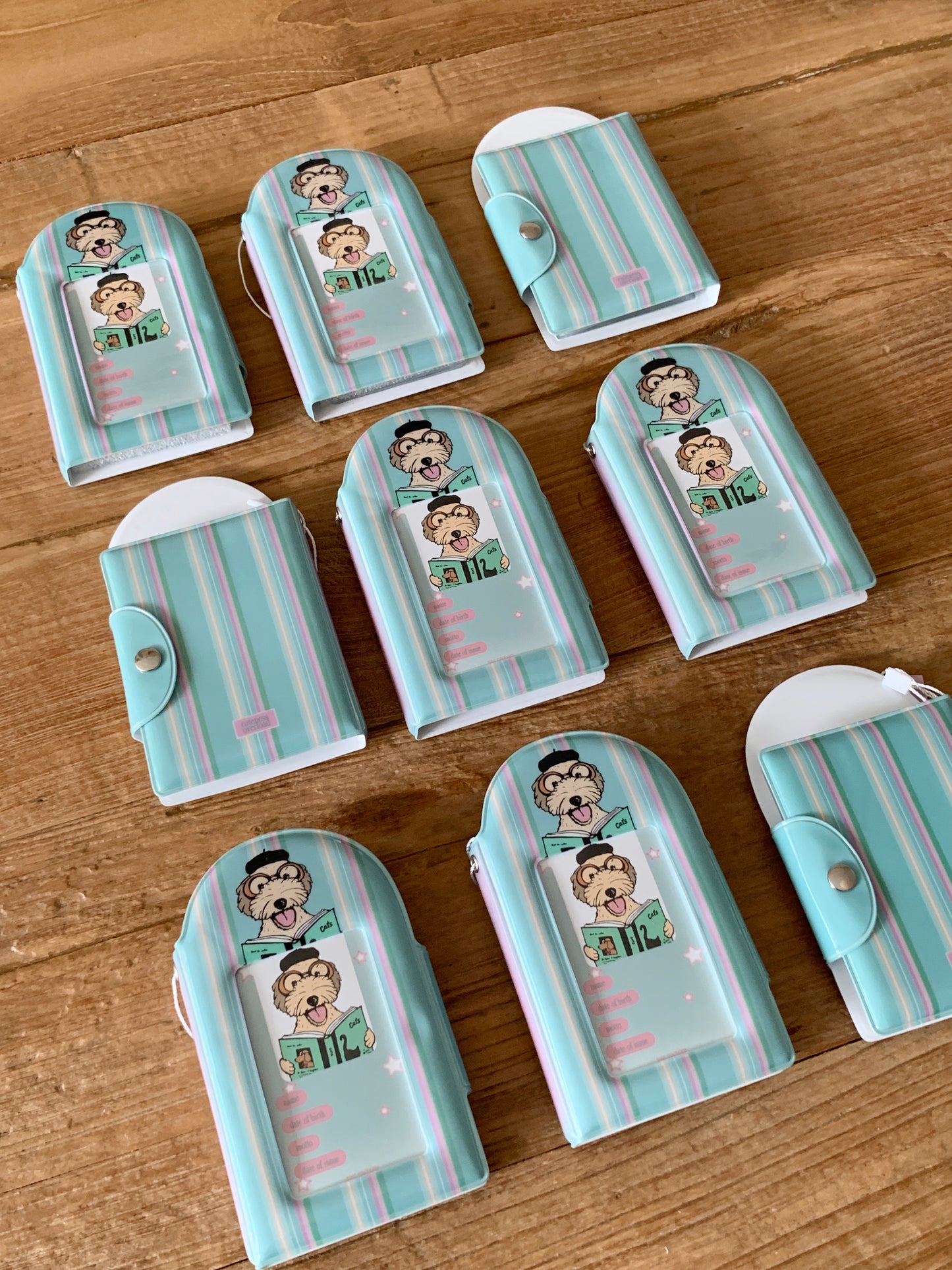 Your Emotions Sweet Puppy Collect Book / blue green 卡簿