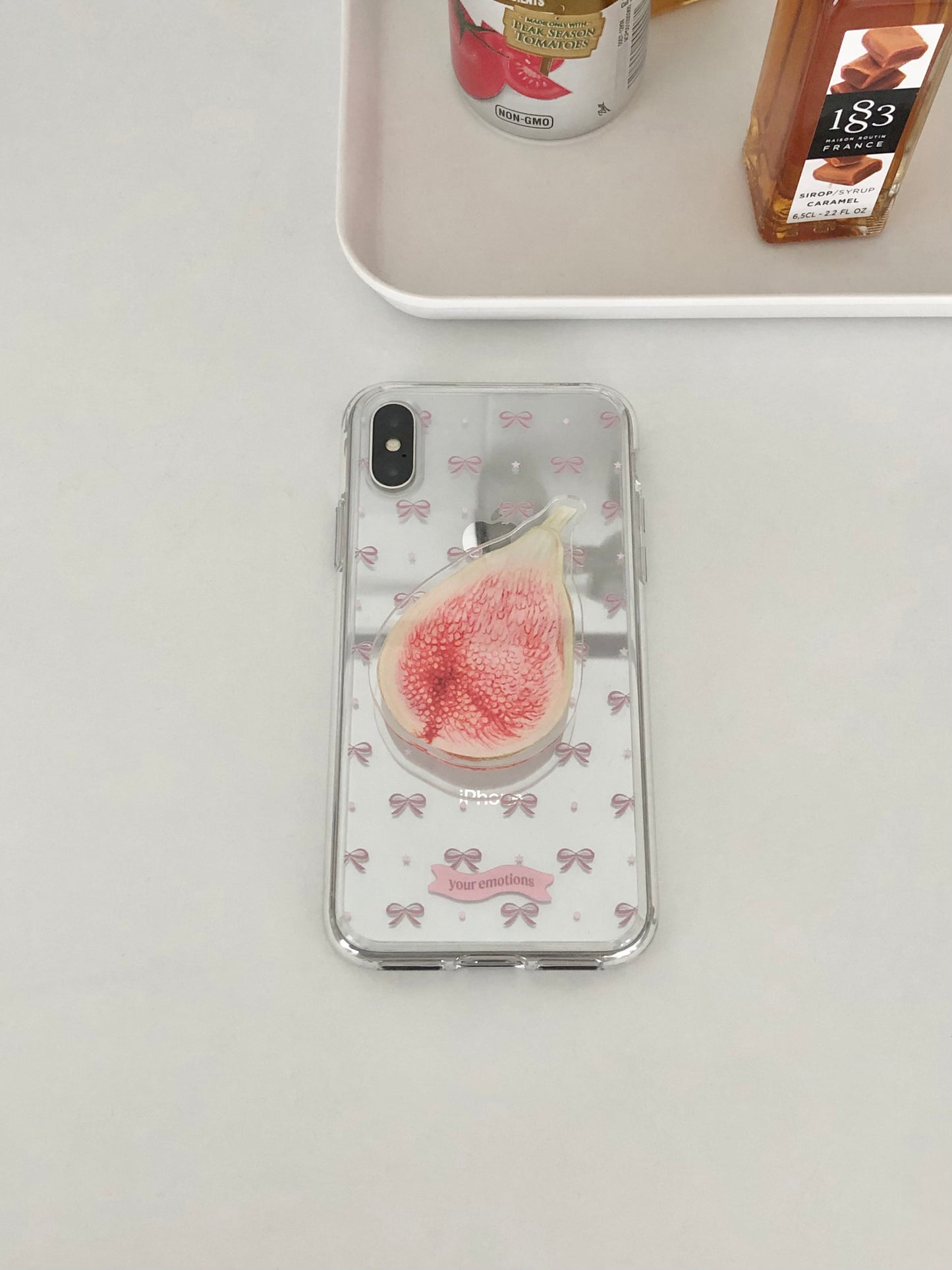 Your Emotions Ribbon Pop Case (Magsafe/Clear/Tank Clear) (2色)