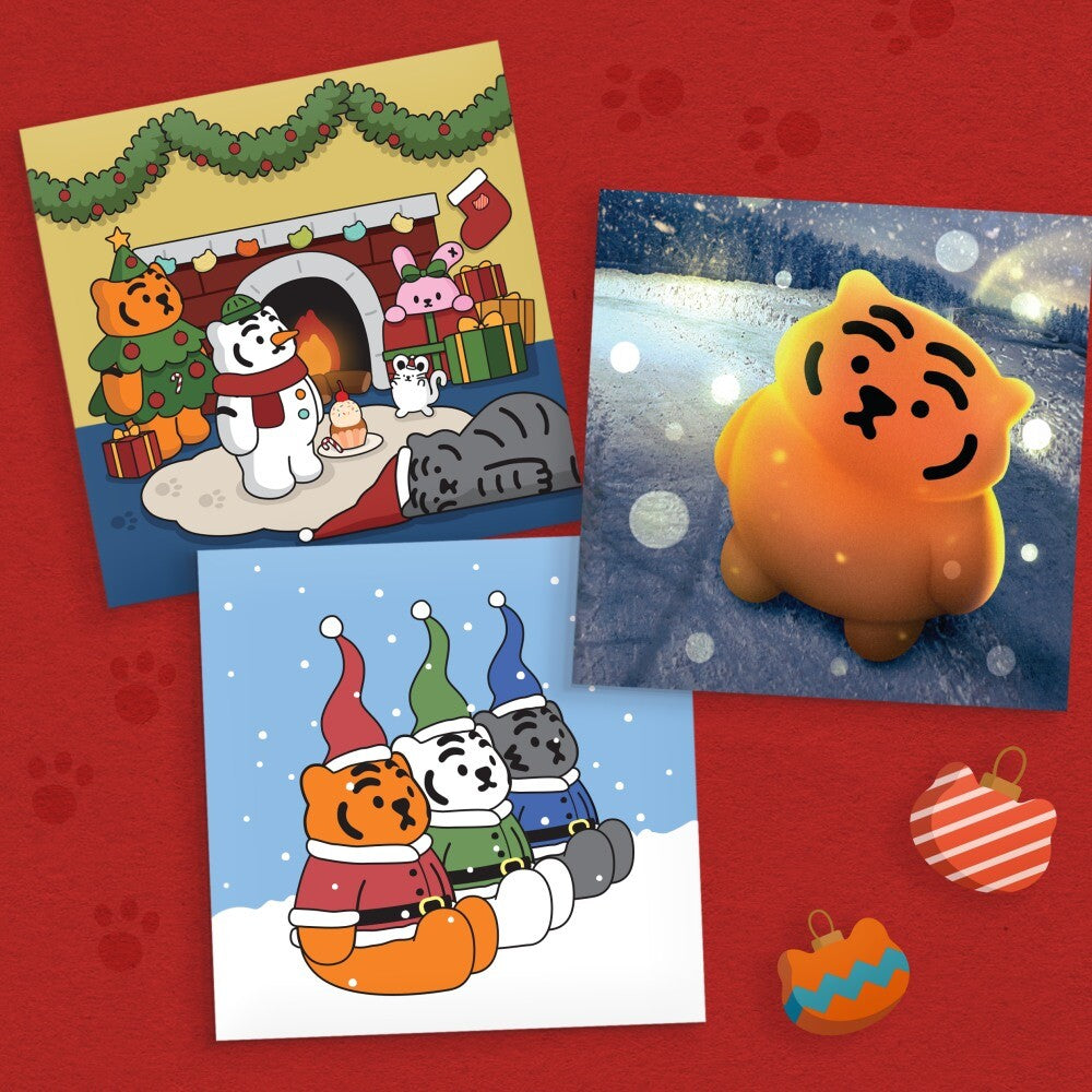 【現貨95折】Muzik Tiger Christmas Card 2 (2款)