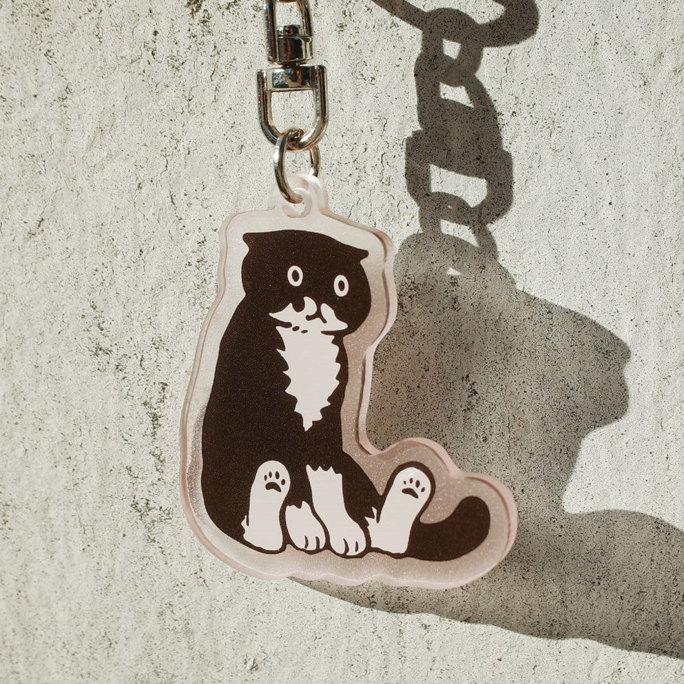 Huginn and Muninn Keyring_sitting mo