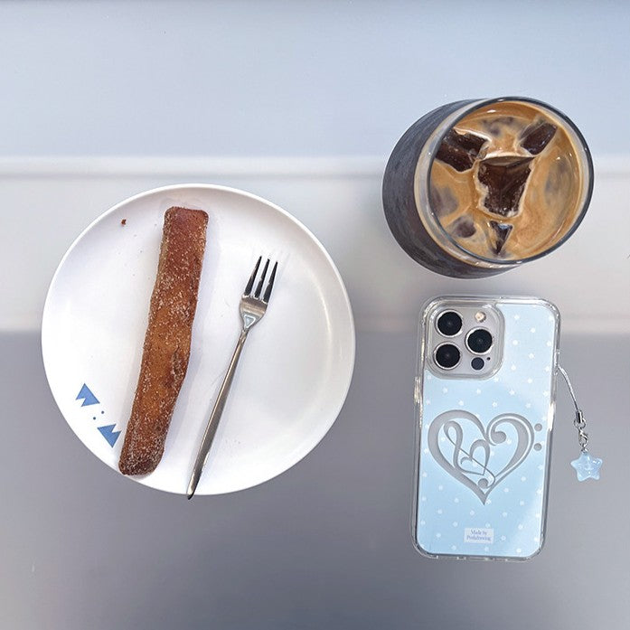 Peakdrawing Sky heart signature jelly hard case