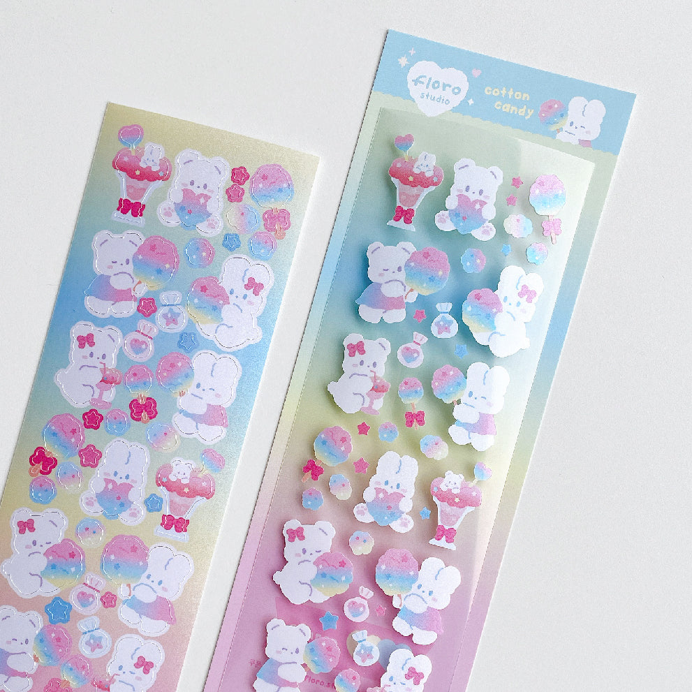 Floro Studio Cotton Candy Babies Sticker