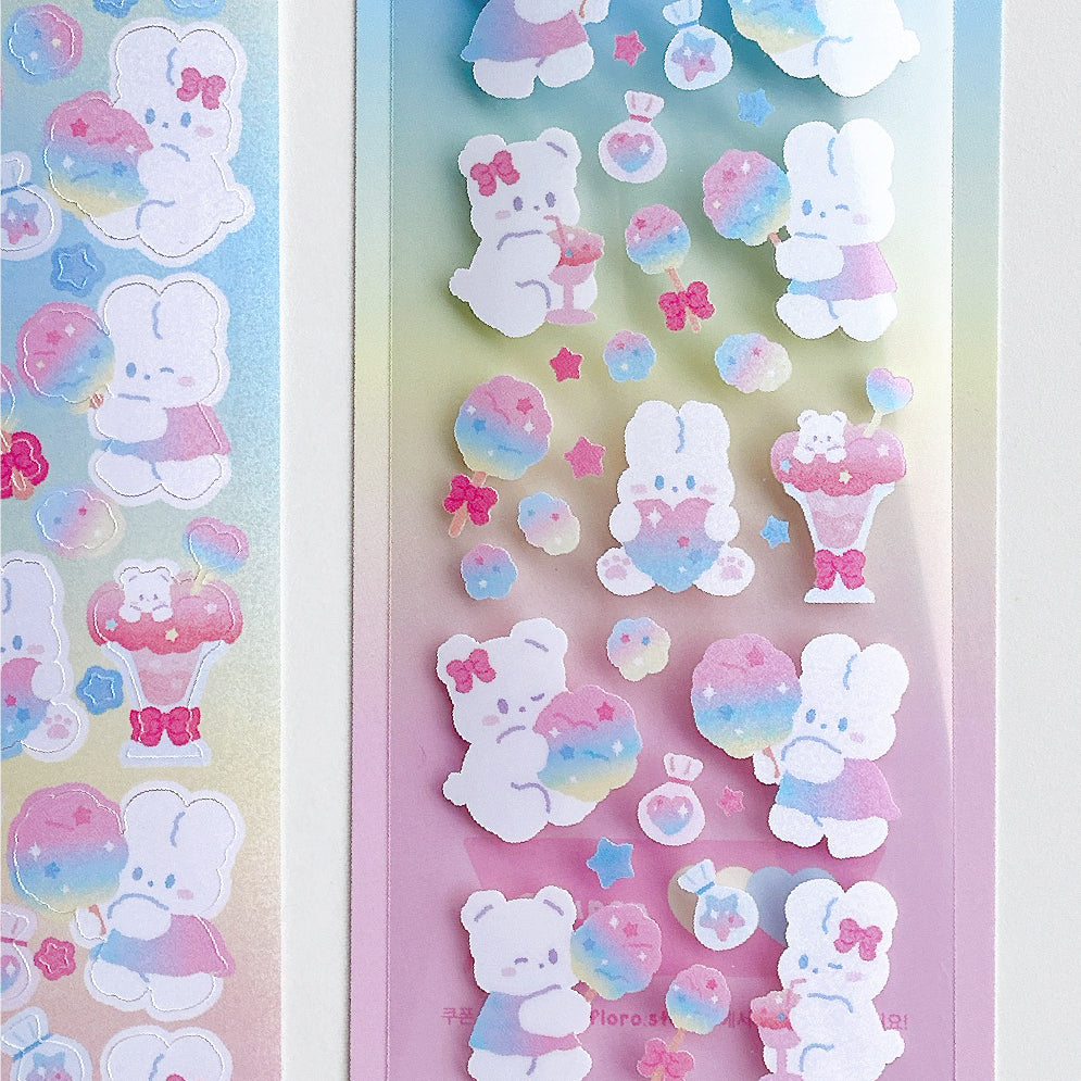 Floro Studio Cotton Candy Babies Sticker