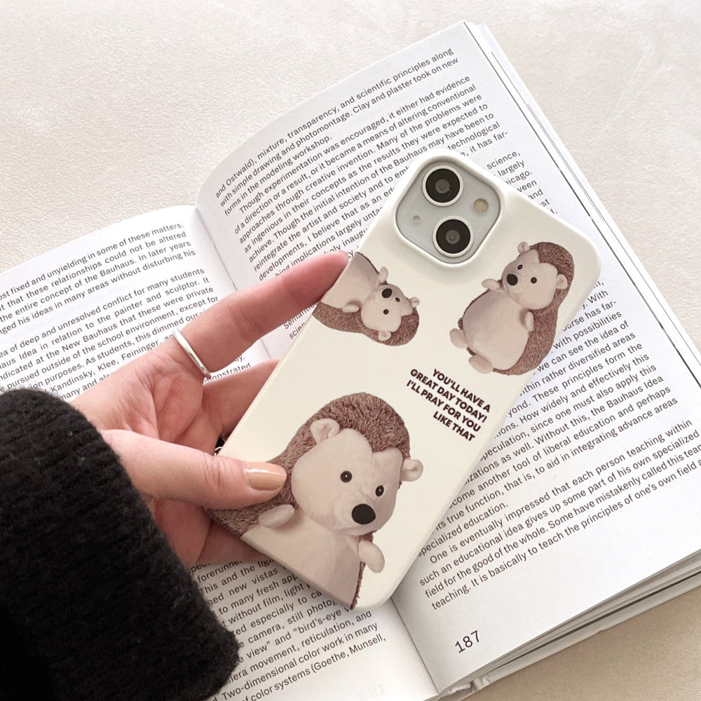 Pray For You Hedgehog Phone Case (Hard 普通硬殼) (2款)