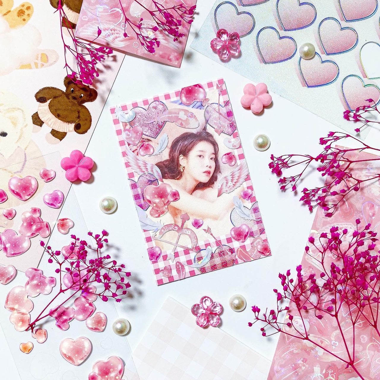 Ppanjj NEW Heart Bubble Sticker (8色)