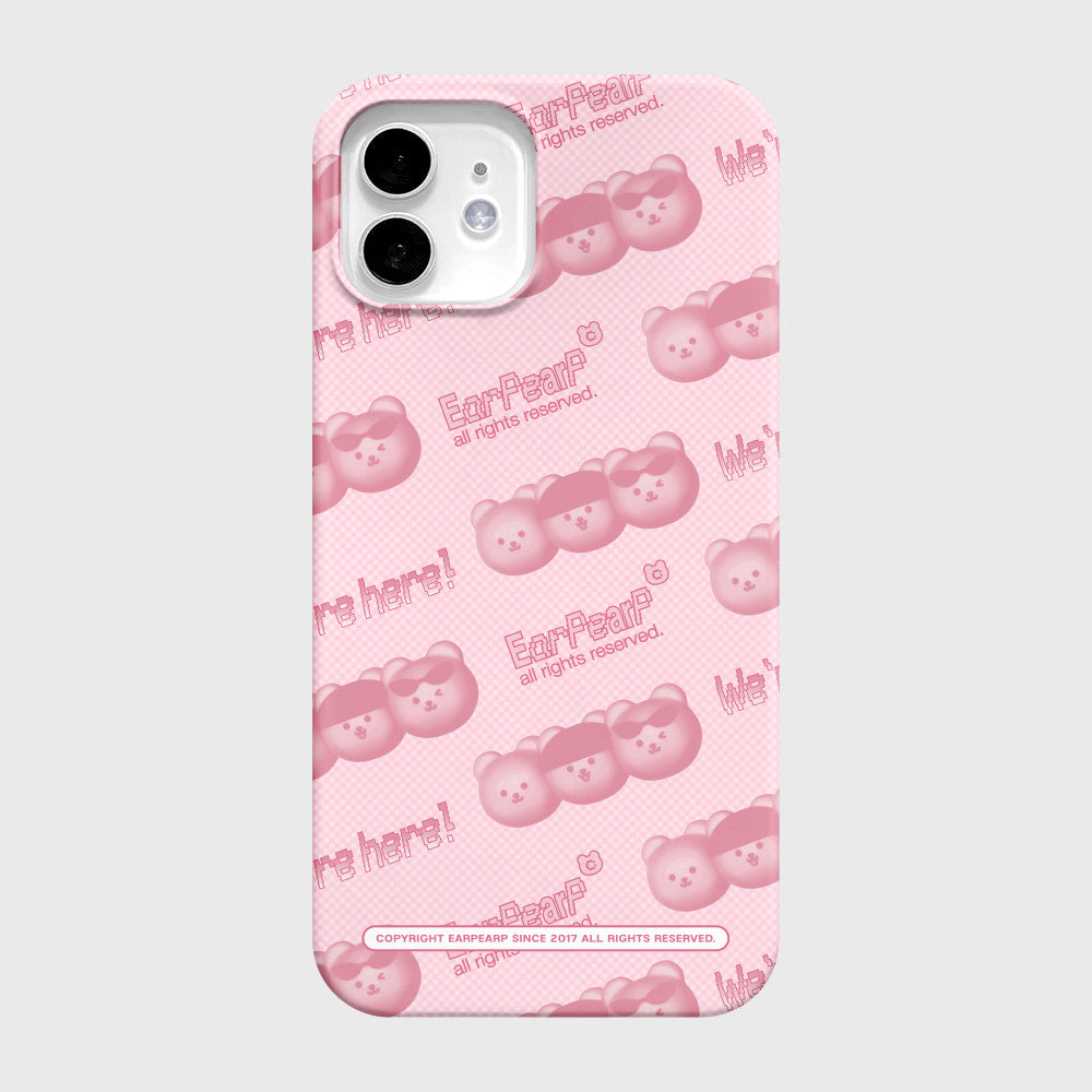 COVY TRIO PATTERN-PINK (Hard 硬殼)