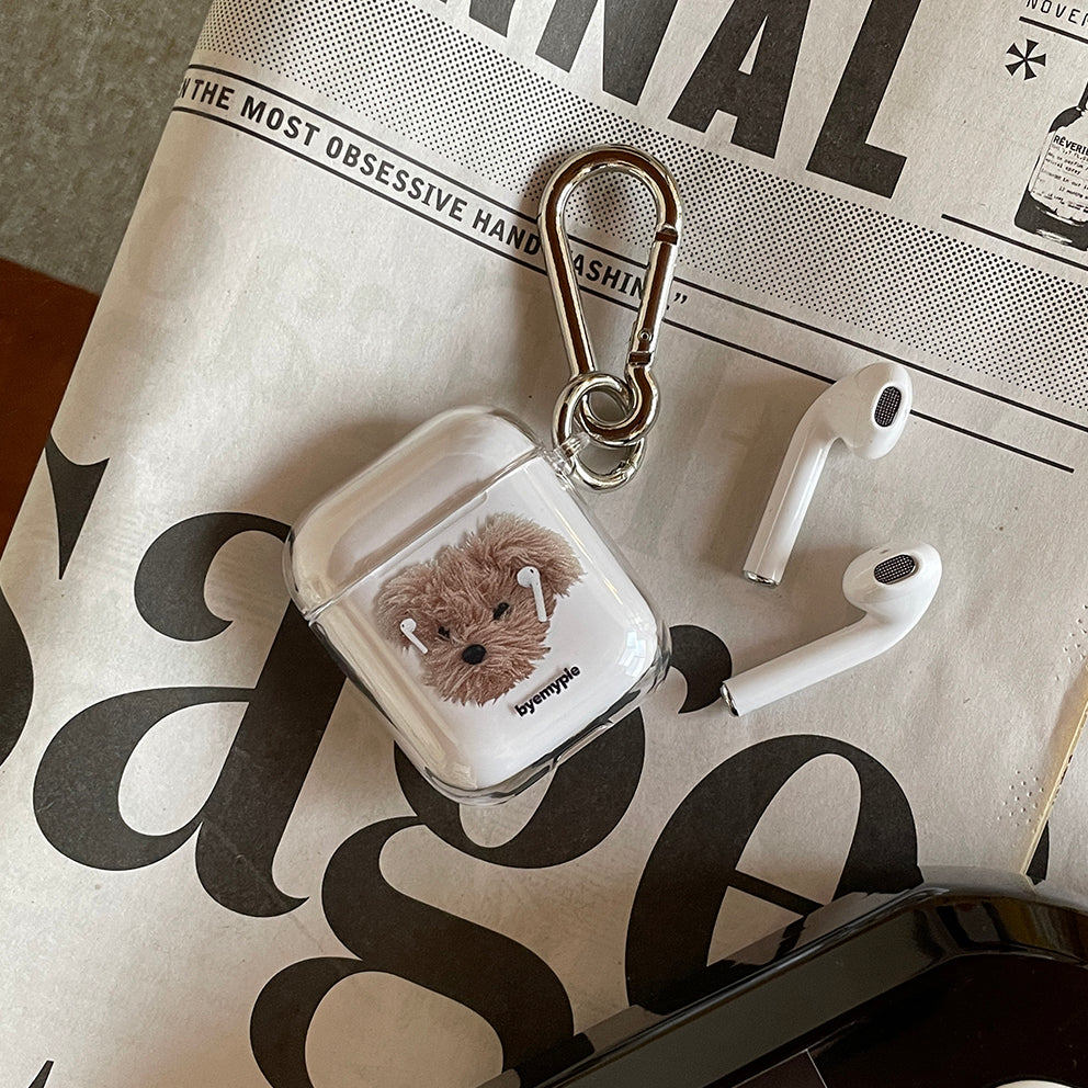 Byemypie Lullu Puppy Airpods Case (Clear)