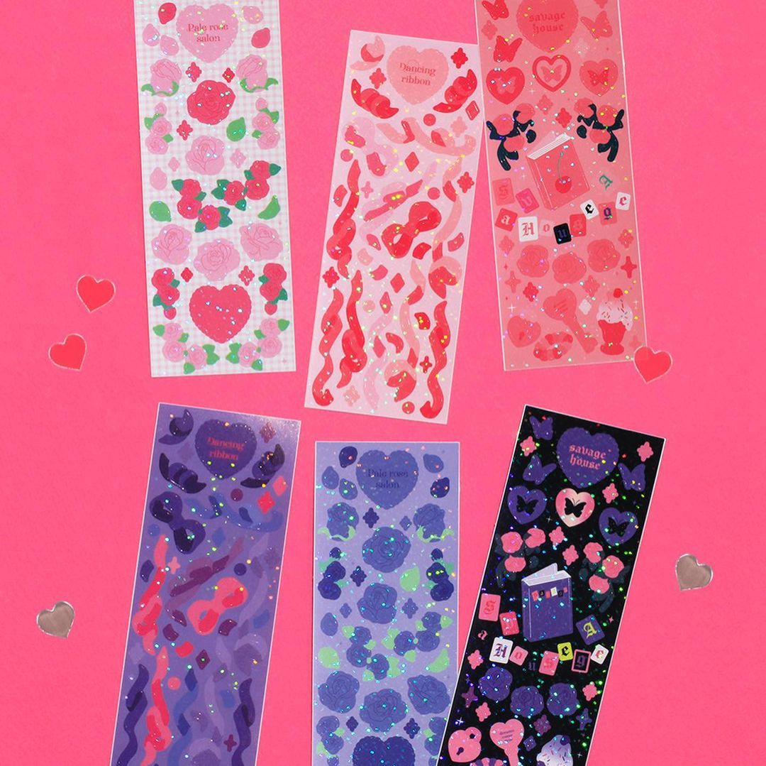 Be On D House Party Twinkle Sticker (6款)