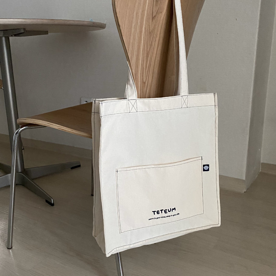 Teteum Navy Stitch Bag