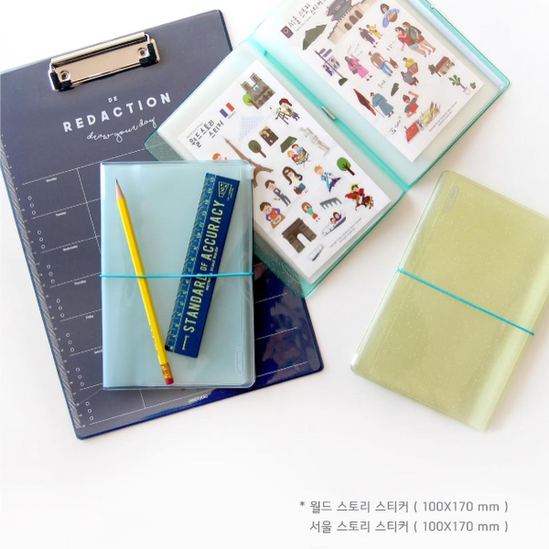 Jam Studio Jam Sticker Book (Long) (3色)