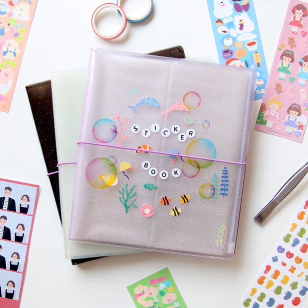 Jam Studio Seal Sticker Book (3色)