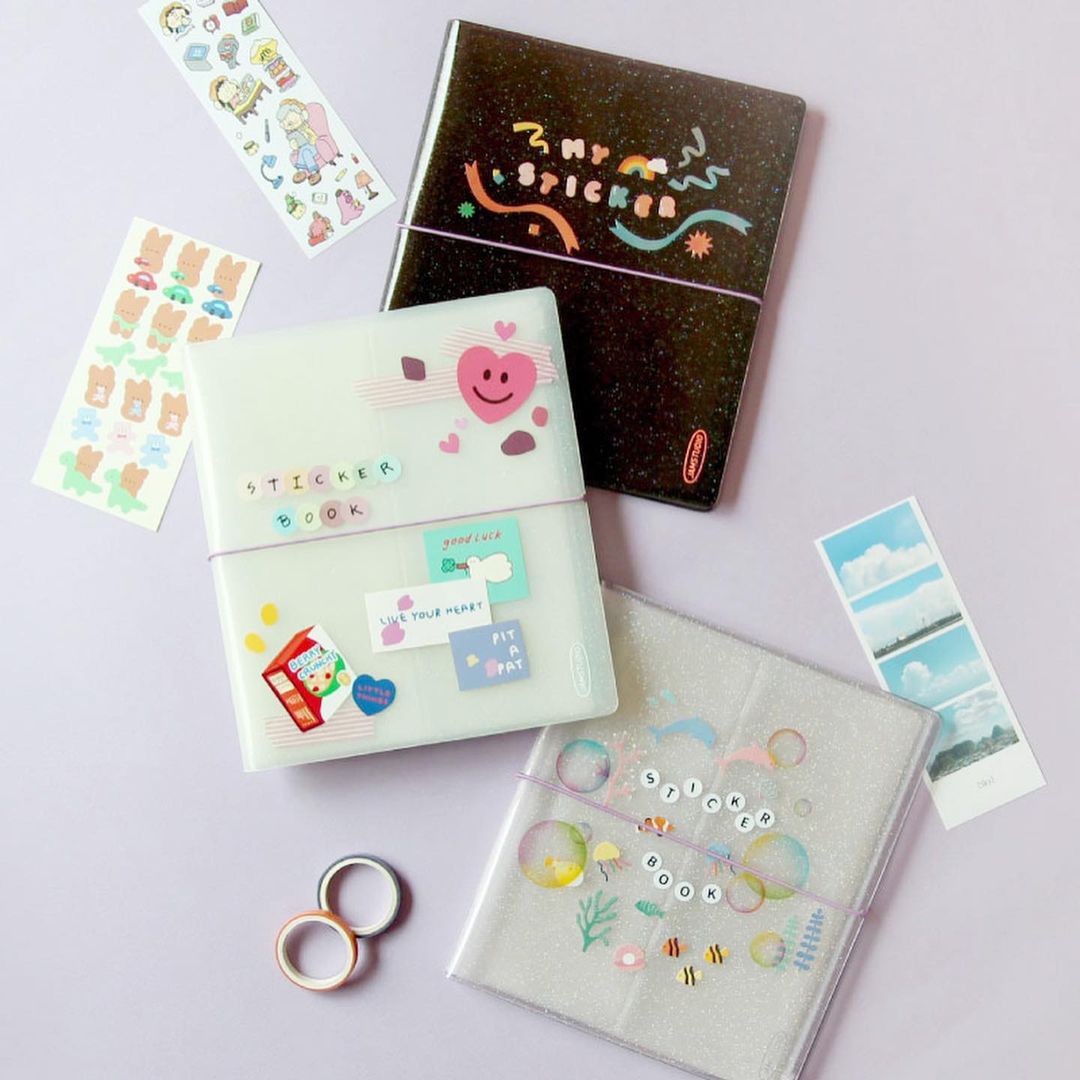 Jam Studio Seal Sticker Book (3色)