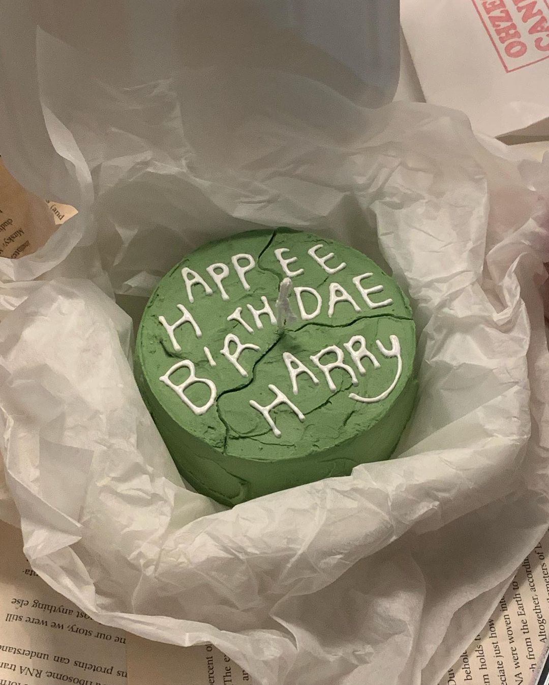 【自訂款】Lettering Cake Candle🎂蛋糕蠟燭