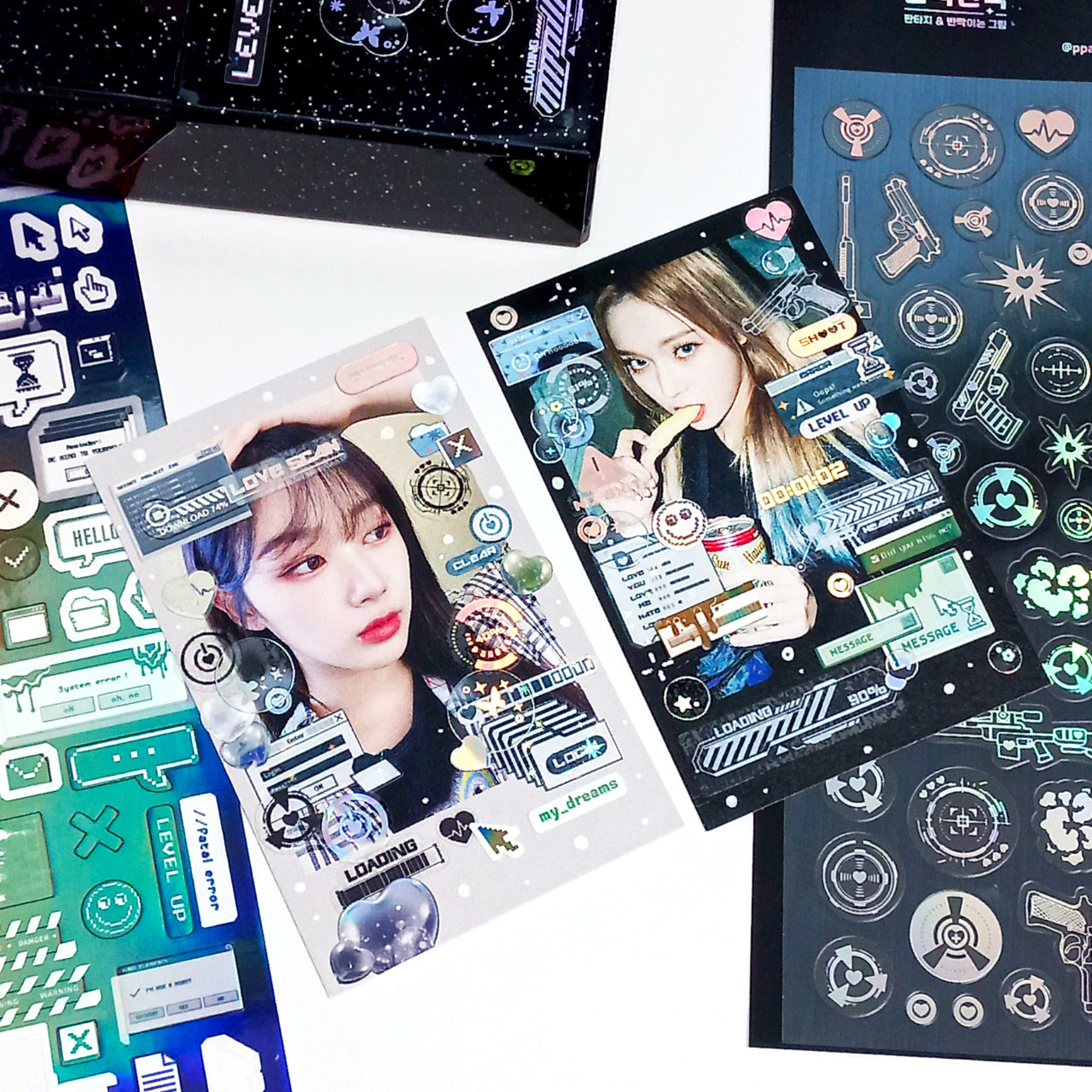Ppanjj Hologram Sticker (3款)