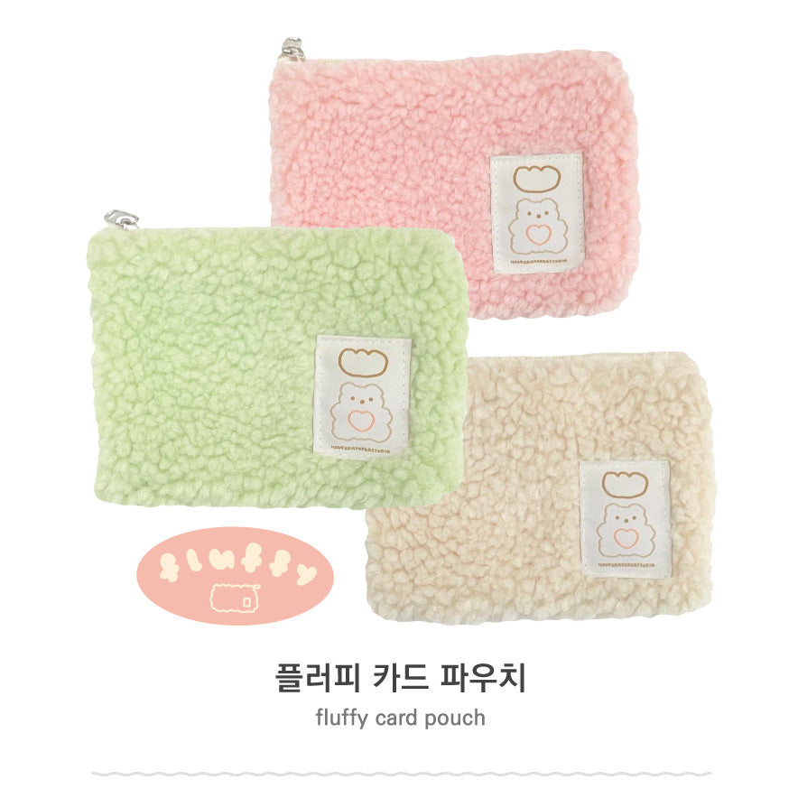 Hookka Hookka Studio Fluffy Card Pouch (3 Color)