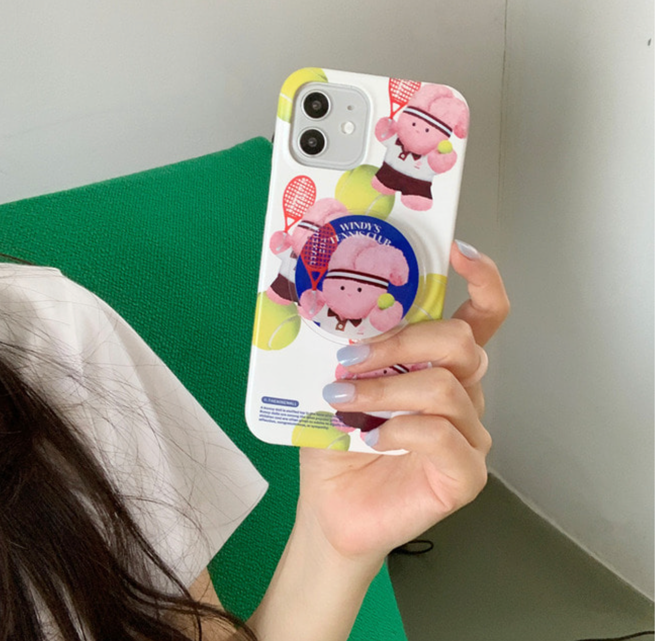 Pattern Windy Tennis Phone Case (Hard 普通硬殼)