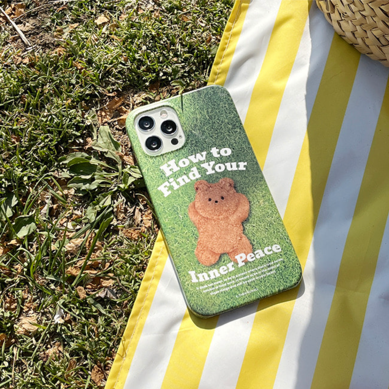 Green Inner Peace Phone Case (Hard 普通硬殼)