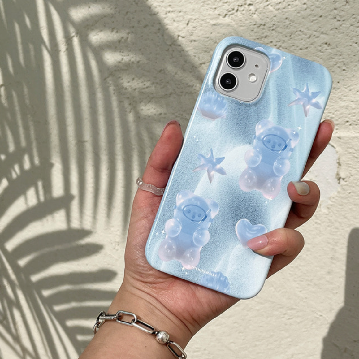 Pattern White Sand Phone Case (Hard 普通硬殼)