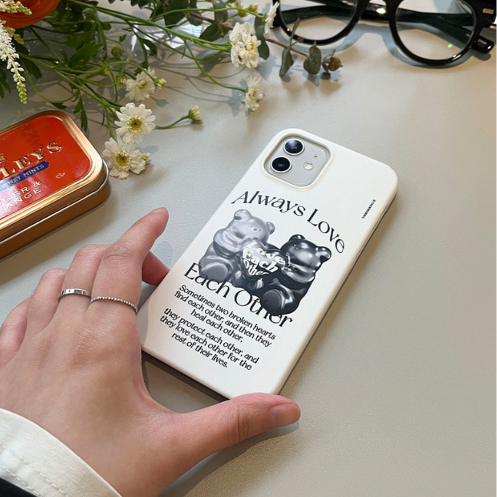 Love Bear Phone Case (Hard 普通硬殼) (2色)