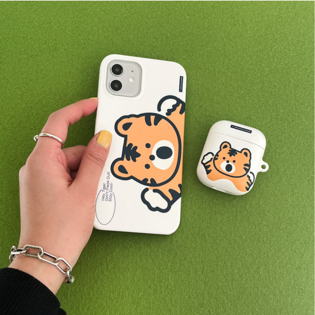 Hey Tiger Phone Case (Hard 普通硬殼)