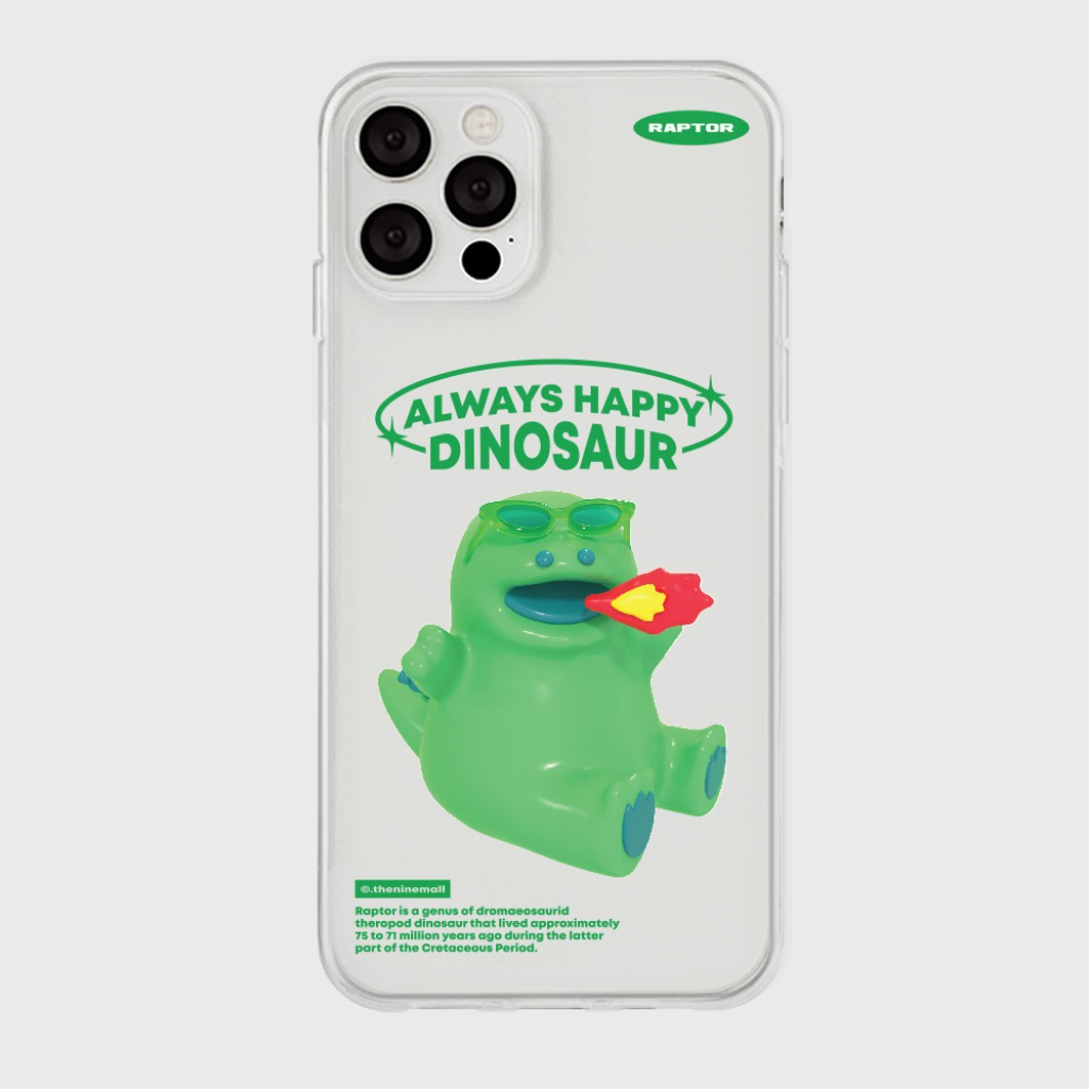 Sunglasses Raptor Phone Case (Clear 透明殼)