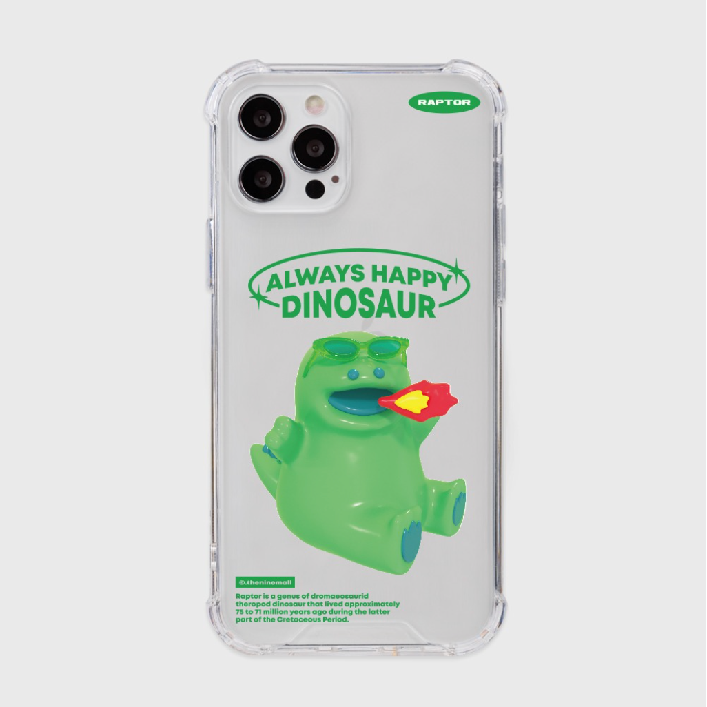 Sunglasses Raptor Phone Case (Clear/Tank Clear 透明/透明Tank款)