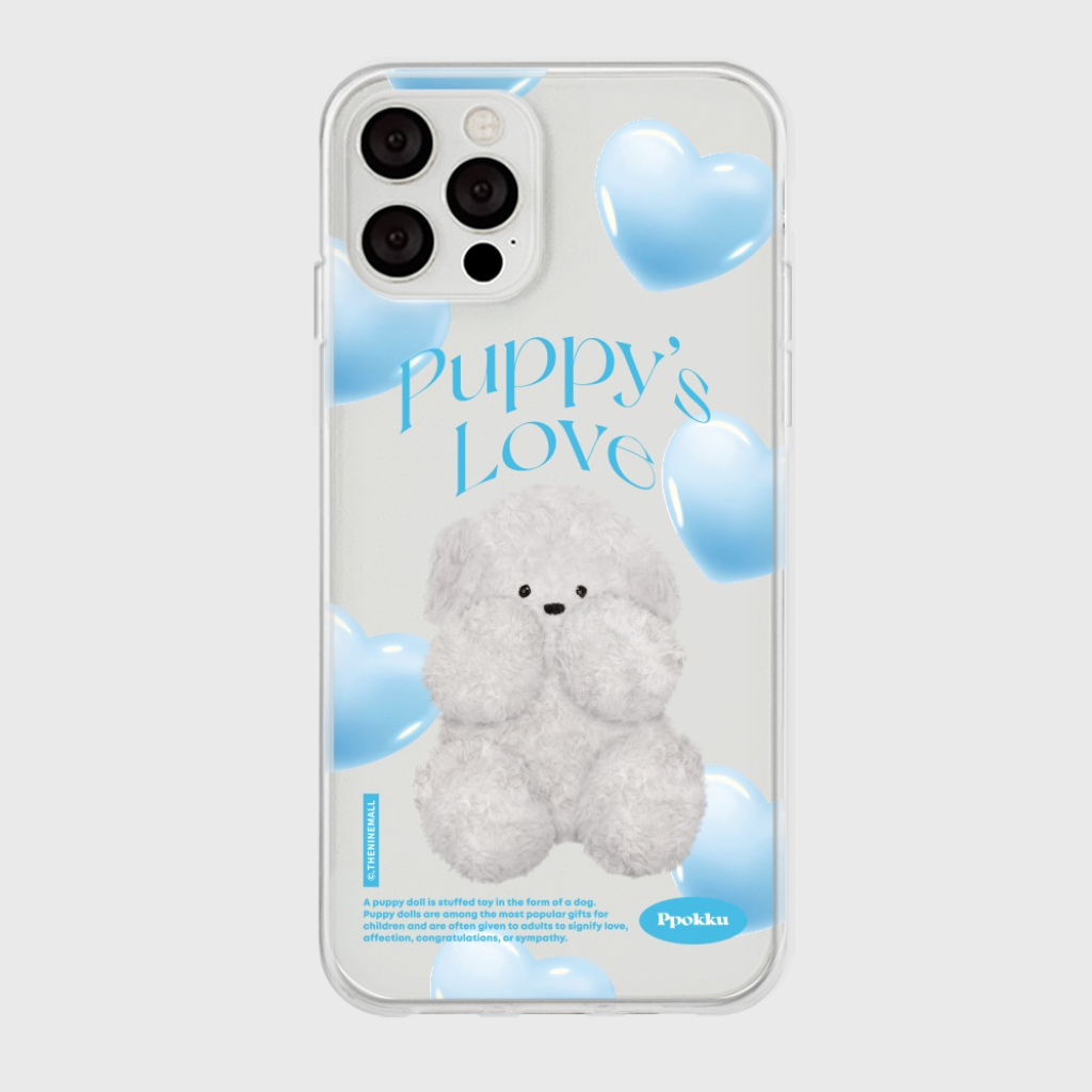 Puppy's Love Ppokku Phone Case (Clear 透明殼)