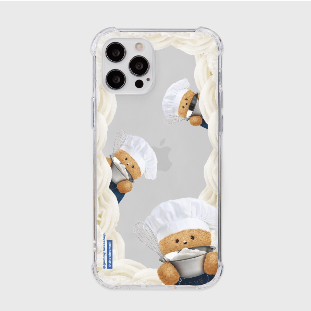 Whipped Cream Frame Phone Case (Clear/Tank Clear 透明/透明Tank款)