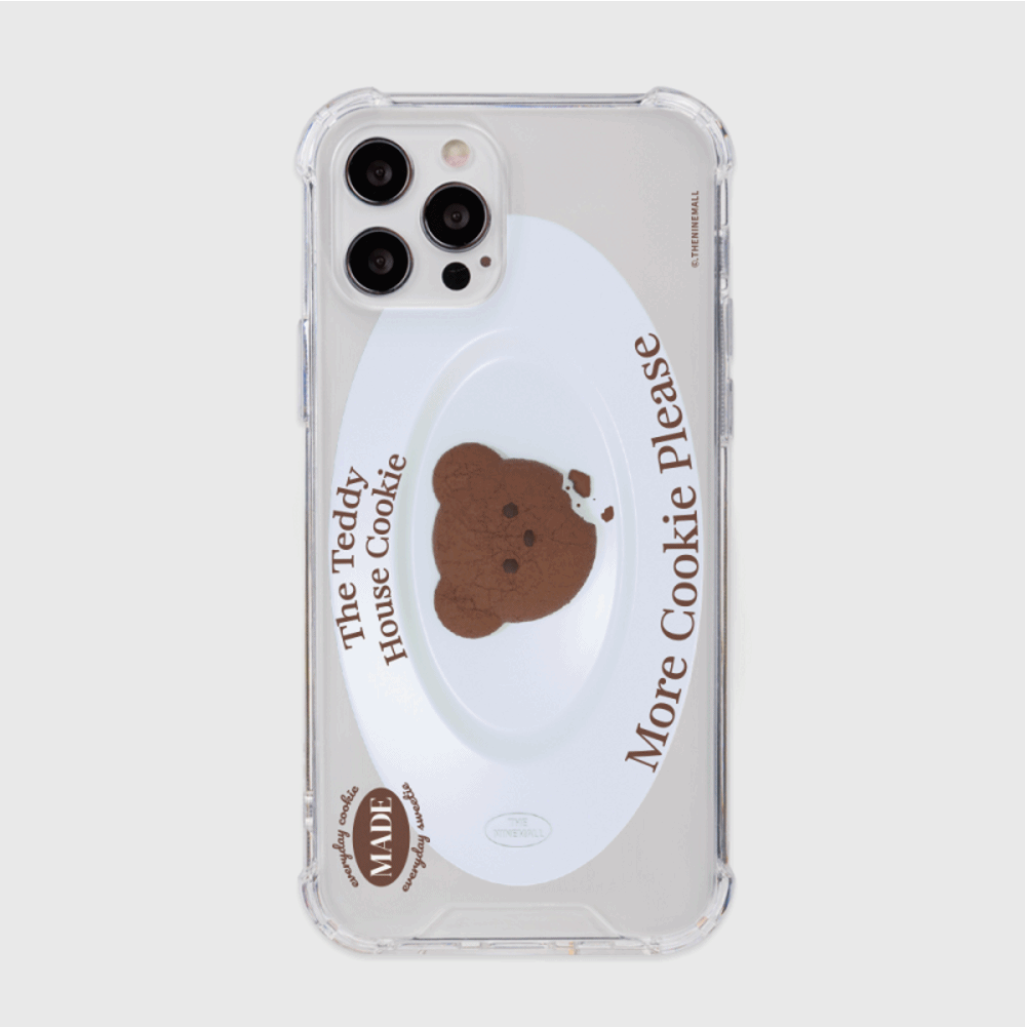 Teddy Cookie House Phone Case (Clear/Tank Clear 透明/透明Tank款)