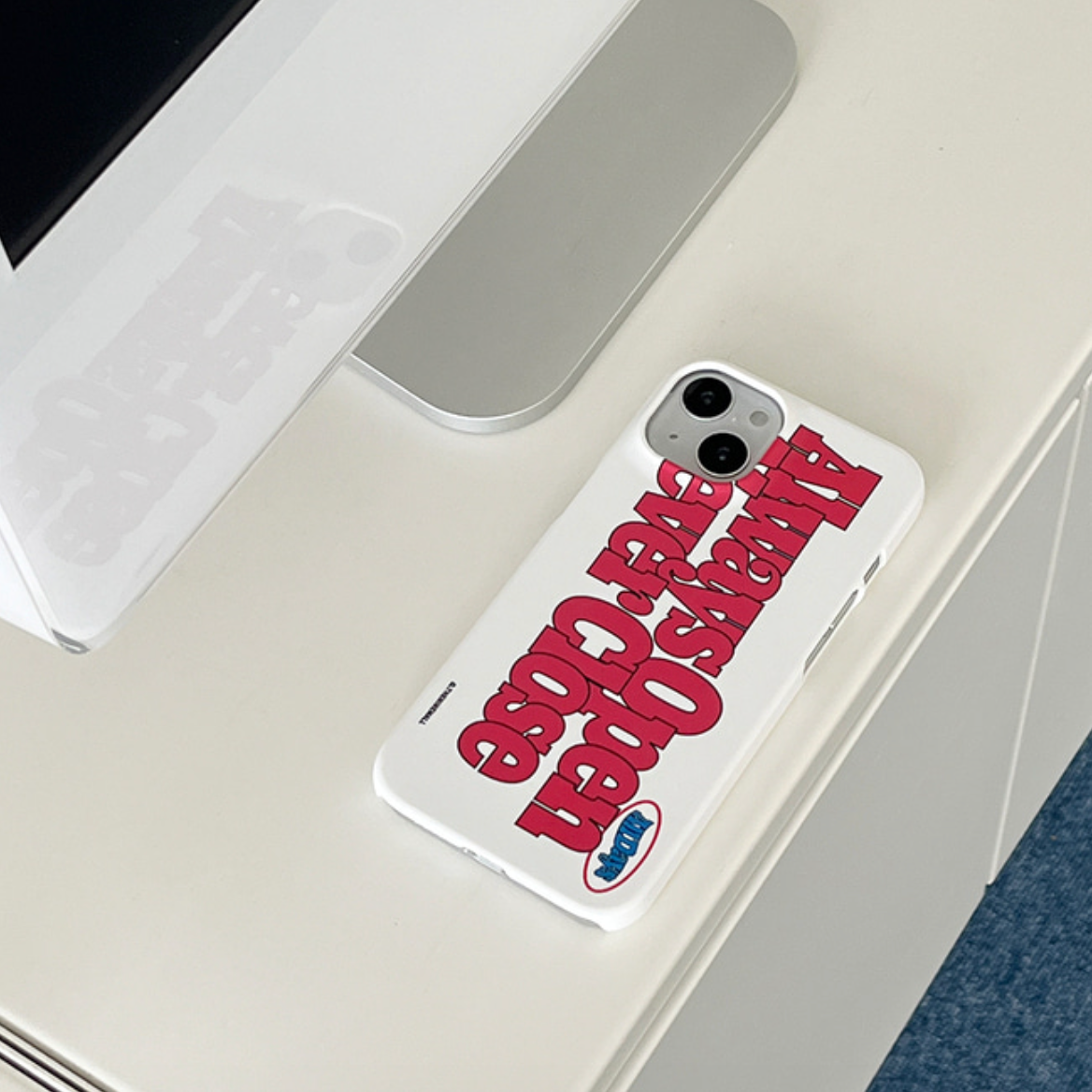 Bold Always Open Phone Case (Hard 普通硬殼) (4色)