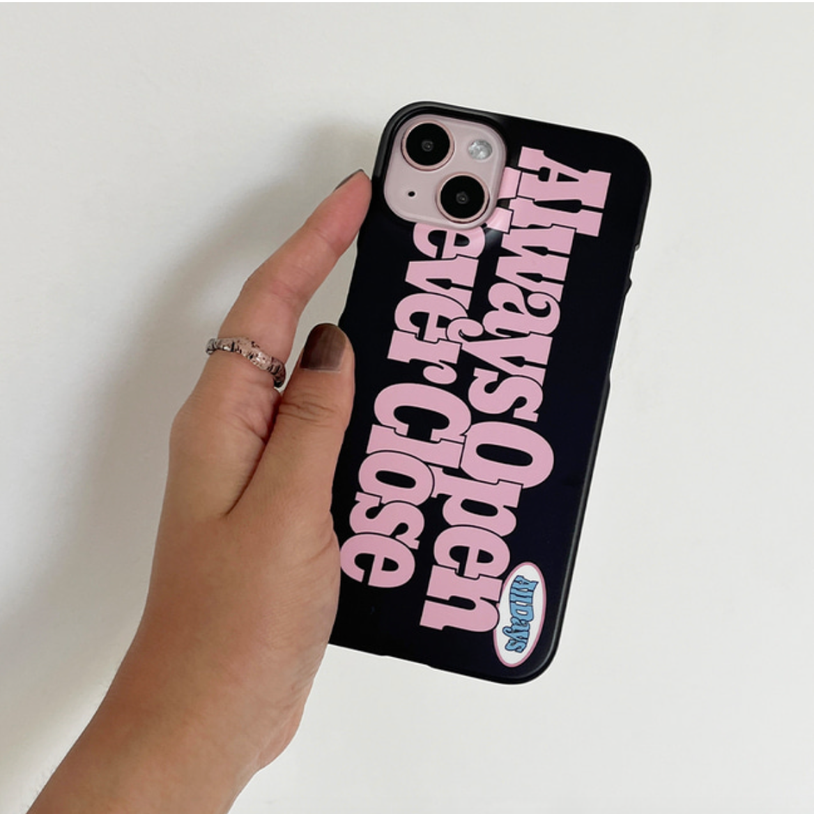 Bold Always Open Phone Case (Hard 普通硬殼) (4色)