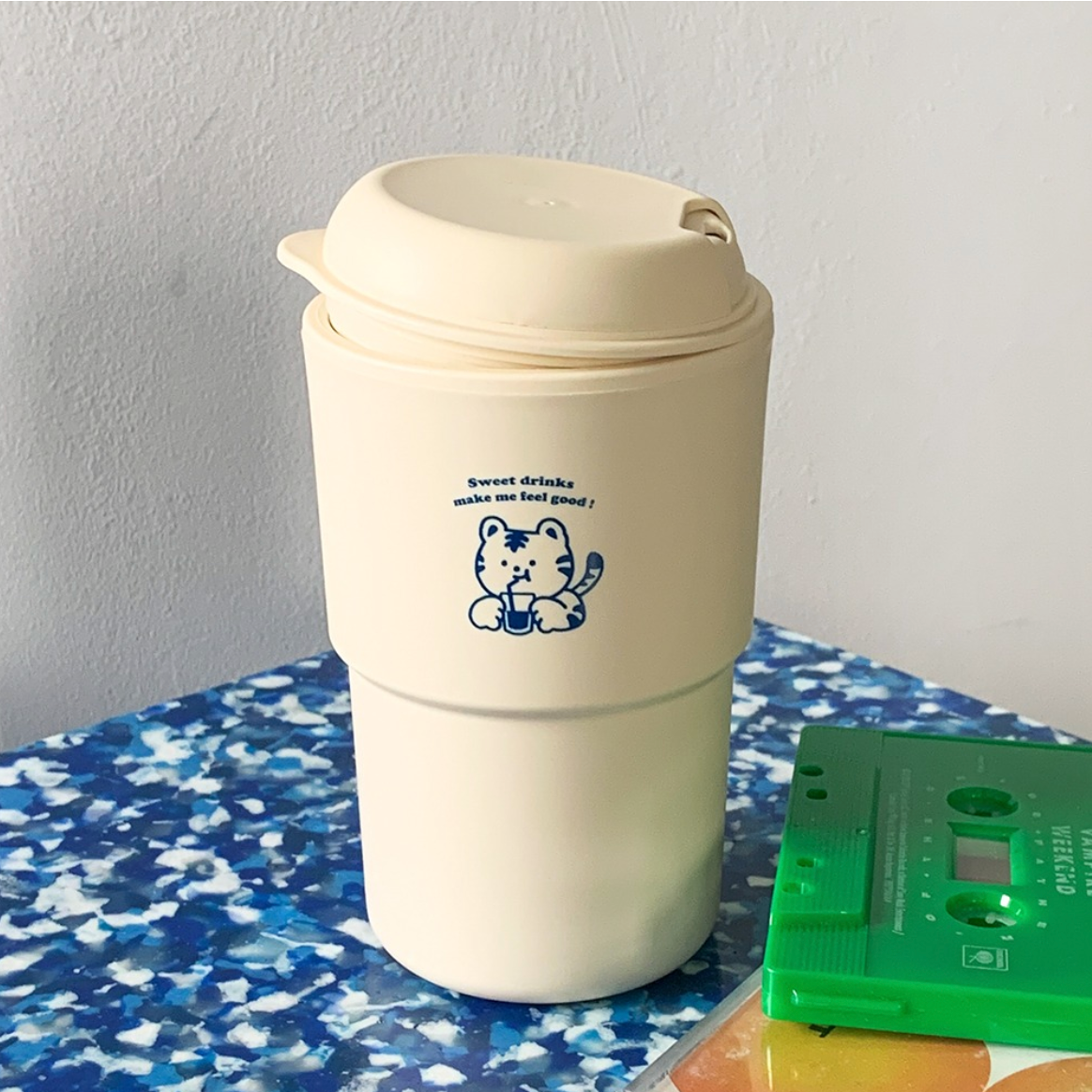 Theninemall Hey Tiger Sweet Drink (White/Yellow)