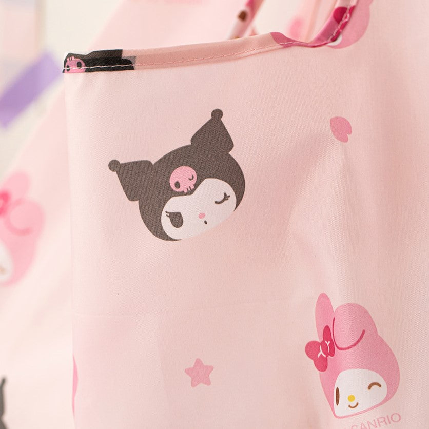 Sanrio Pocket Shopping Bag (Cinnamoroll/Kuromi & Melody)