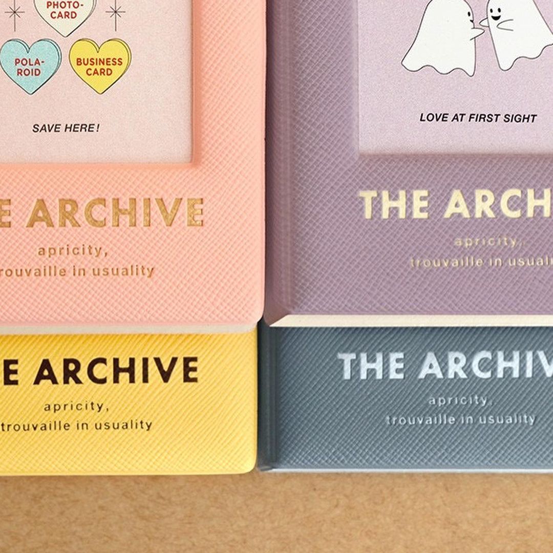 Icoinc The Archive 1格 Collect Book 卡簿 (4色)