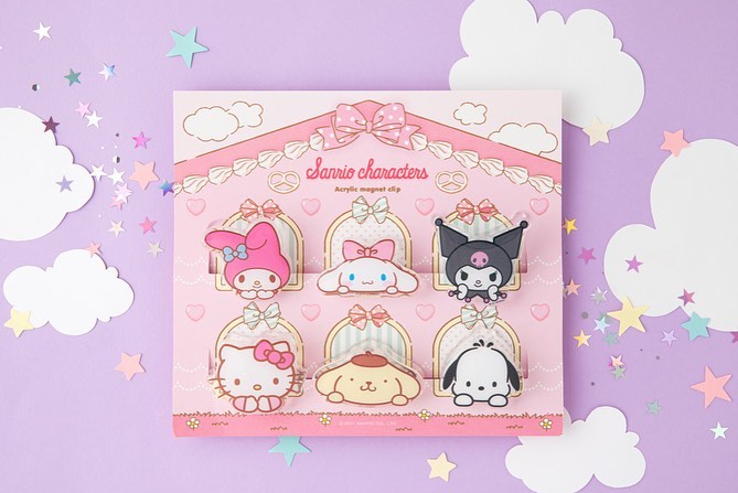 Sanrio Magnet Clip Set