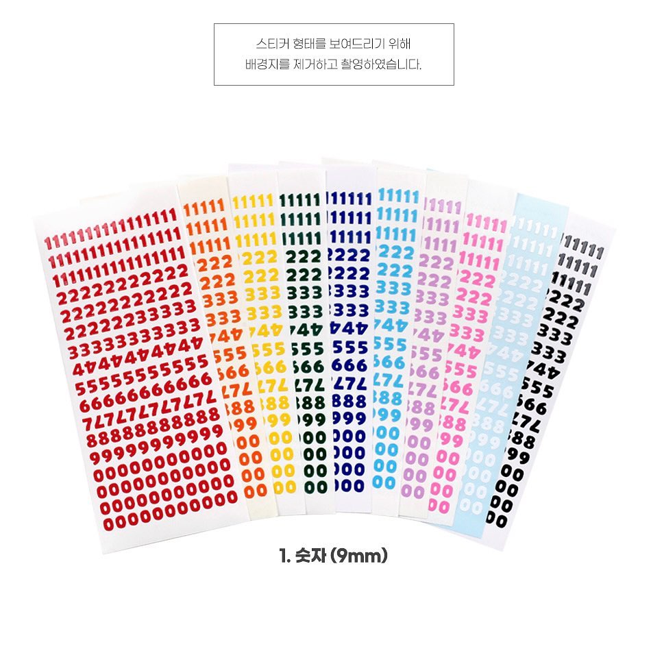 Be On D Deco Pocket ABC Sticker (3款)