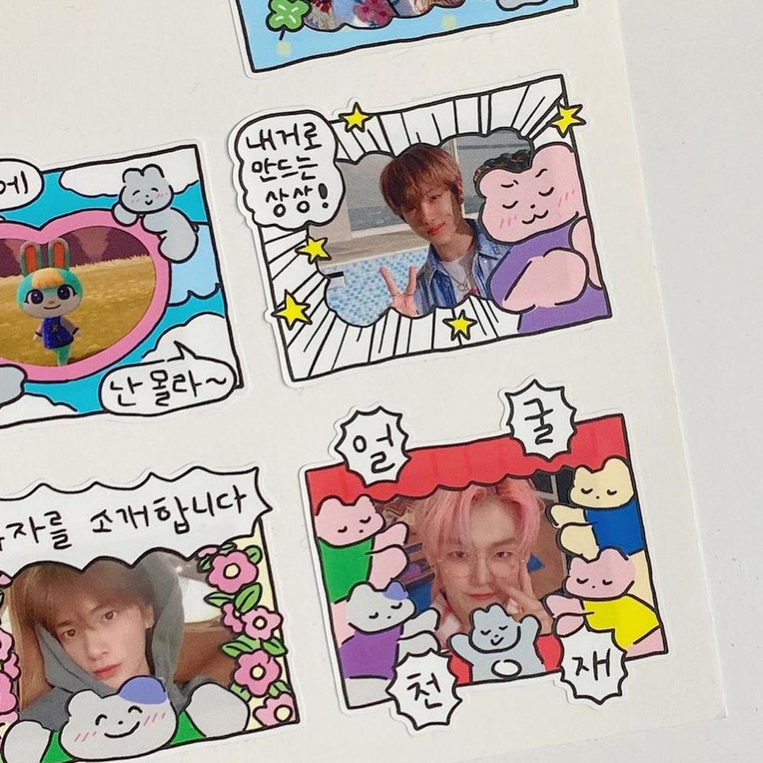 Heeheeclub Frame Sticker
