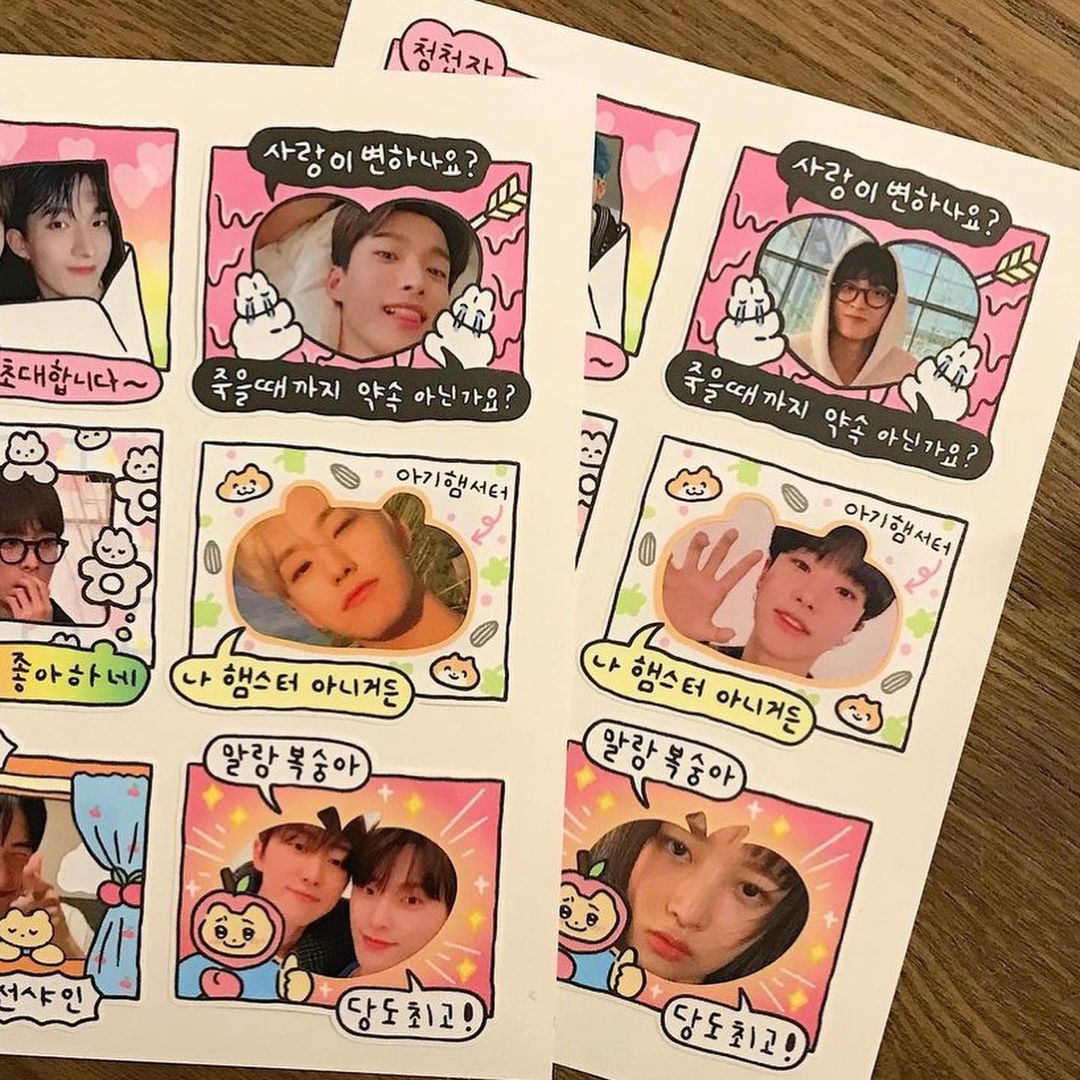 Heeheeclub Frame Sticker