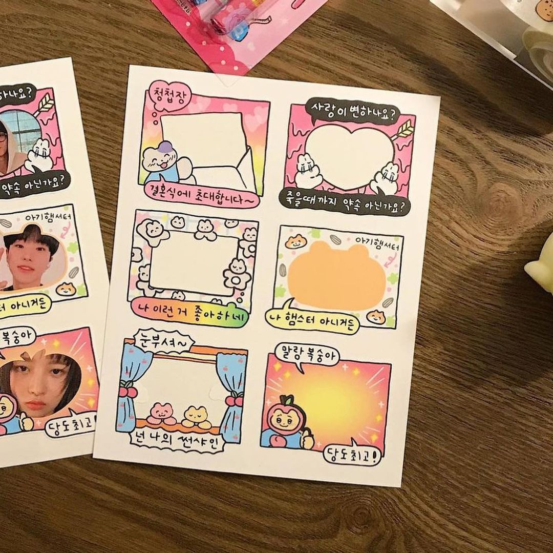 Heeheeclub Frame Sticker