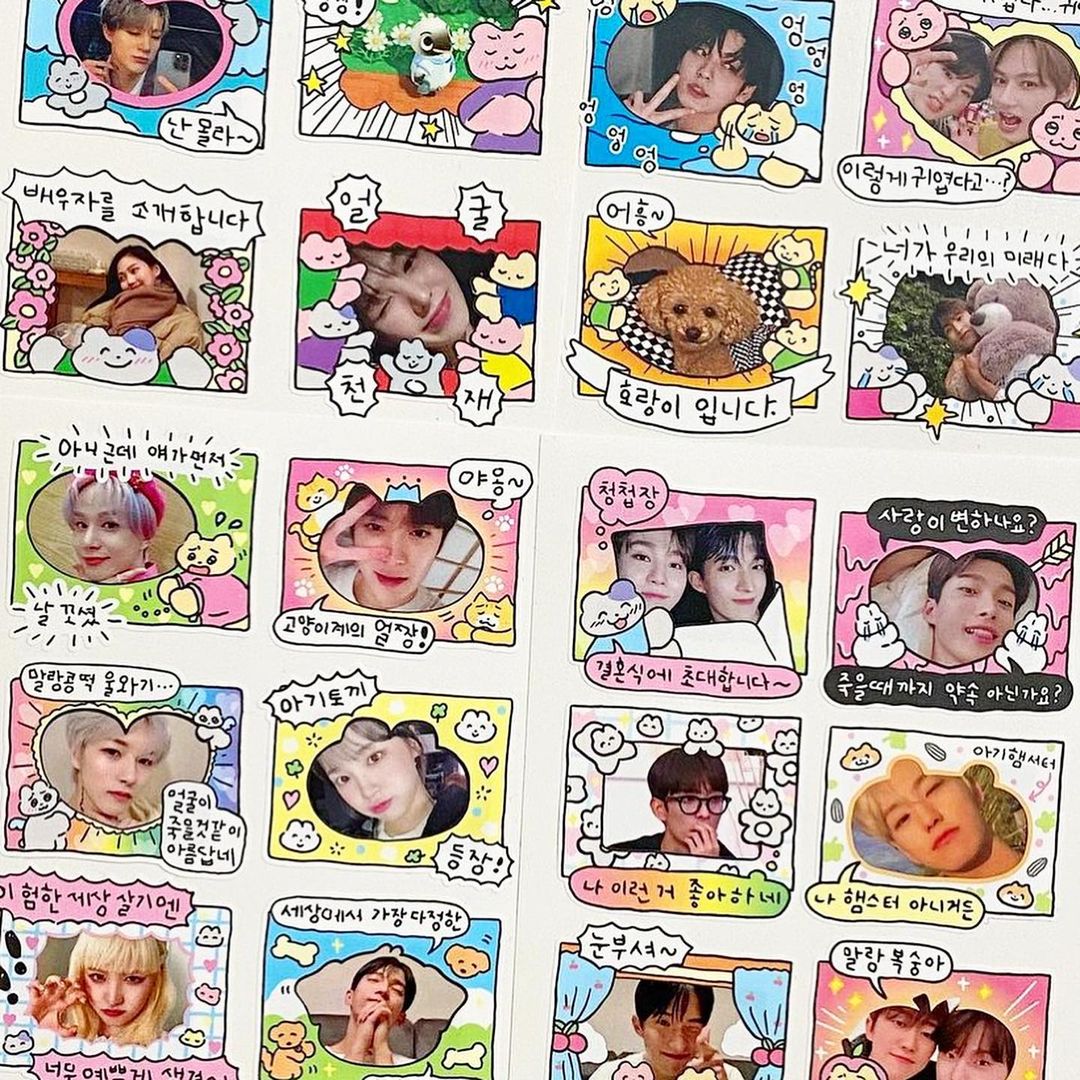 Heeheeclub Frame Sticker