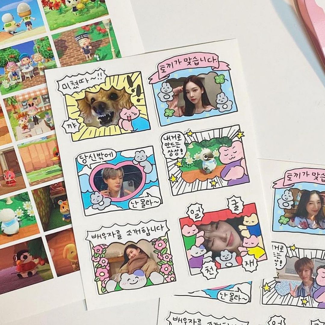 Heeheeclub Frame Sticker