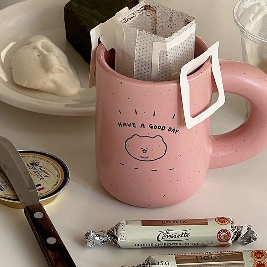 3 Months Have A Good Day Mug (3色)