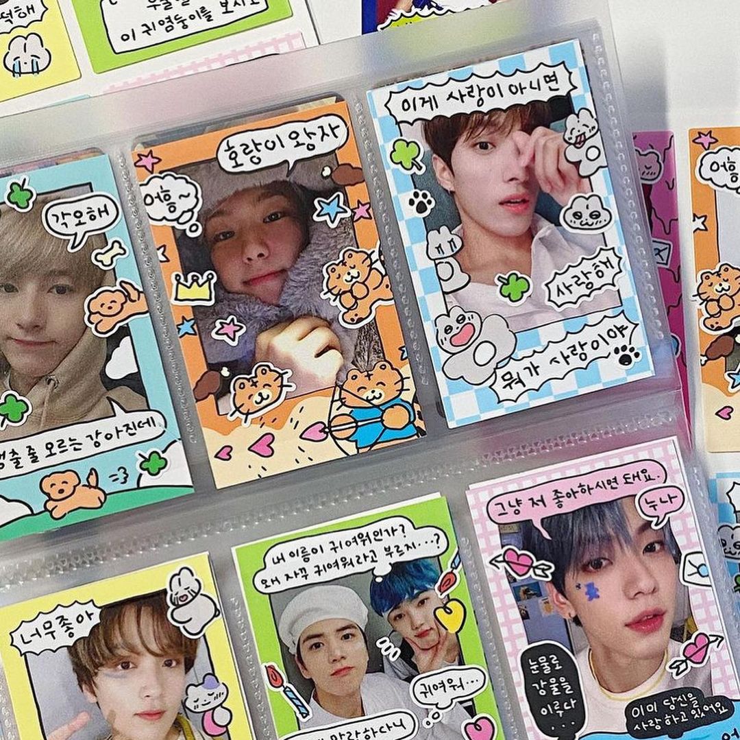 Heeheeclub Polaroid Frame Sticker