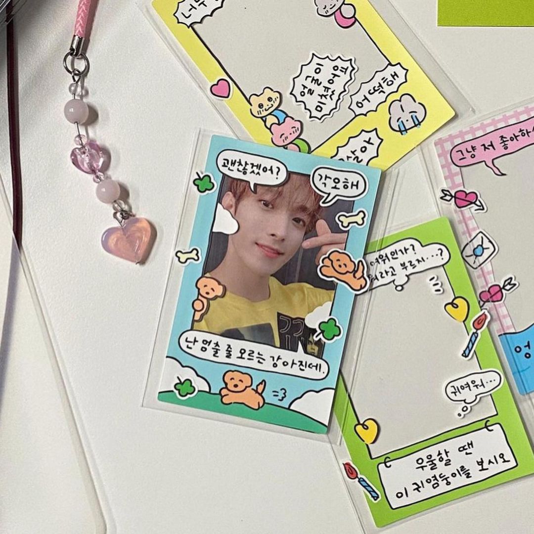 Heeheeclub Polaroid Frame Sticker