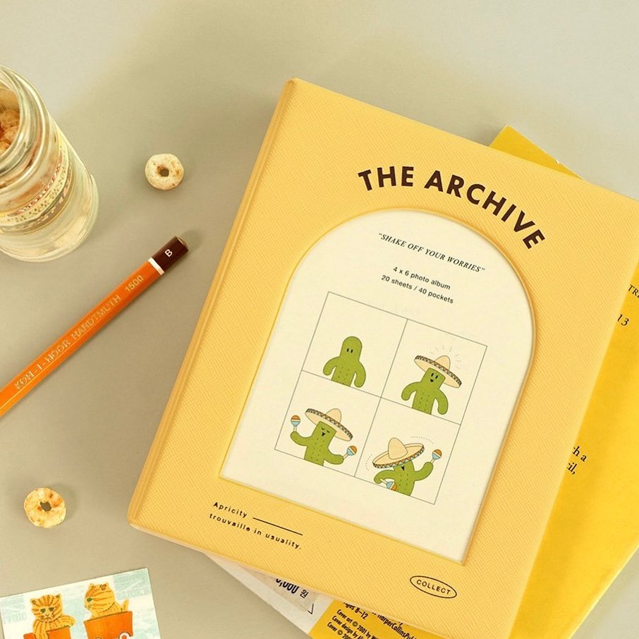 Iconic The Archive 4X6 Photo Album (1 Pocket) (4色)