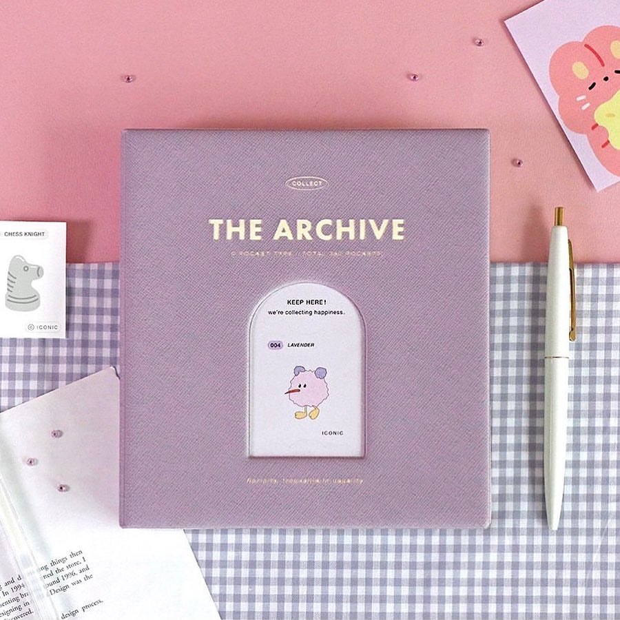 Icoinc The Archive Seal Book (9 Pocket) (4色)