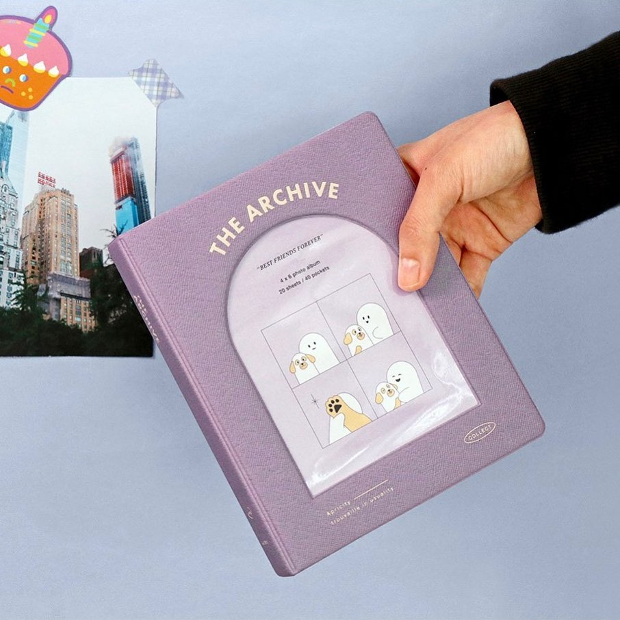 Iconic The Archive 4X6 Photo Album (1 Pocket) (4色)
