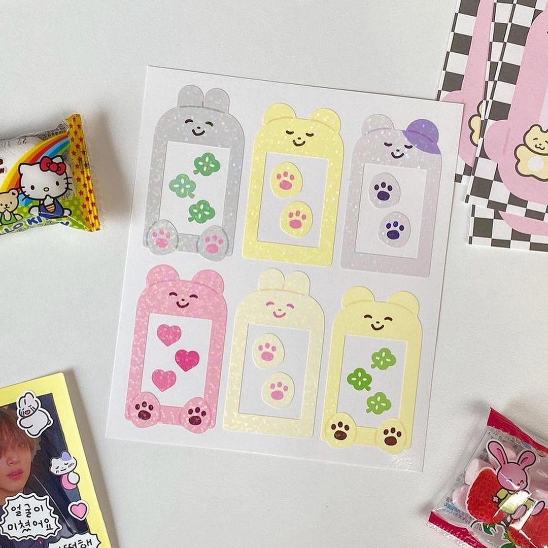 Heeheeclub Frame Sticker (Friends)