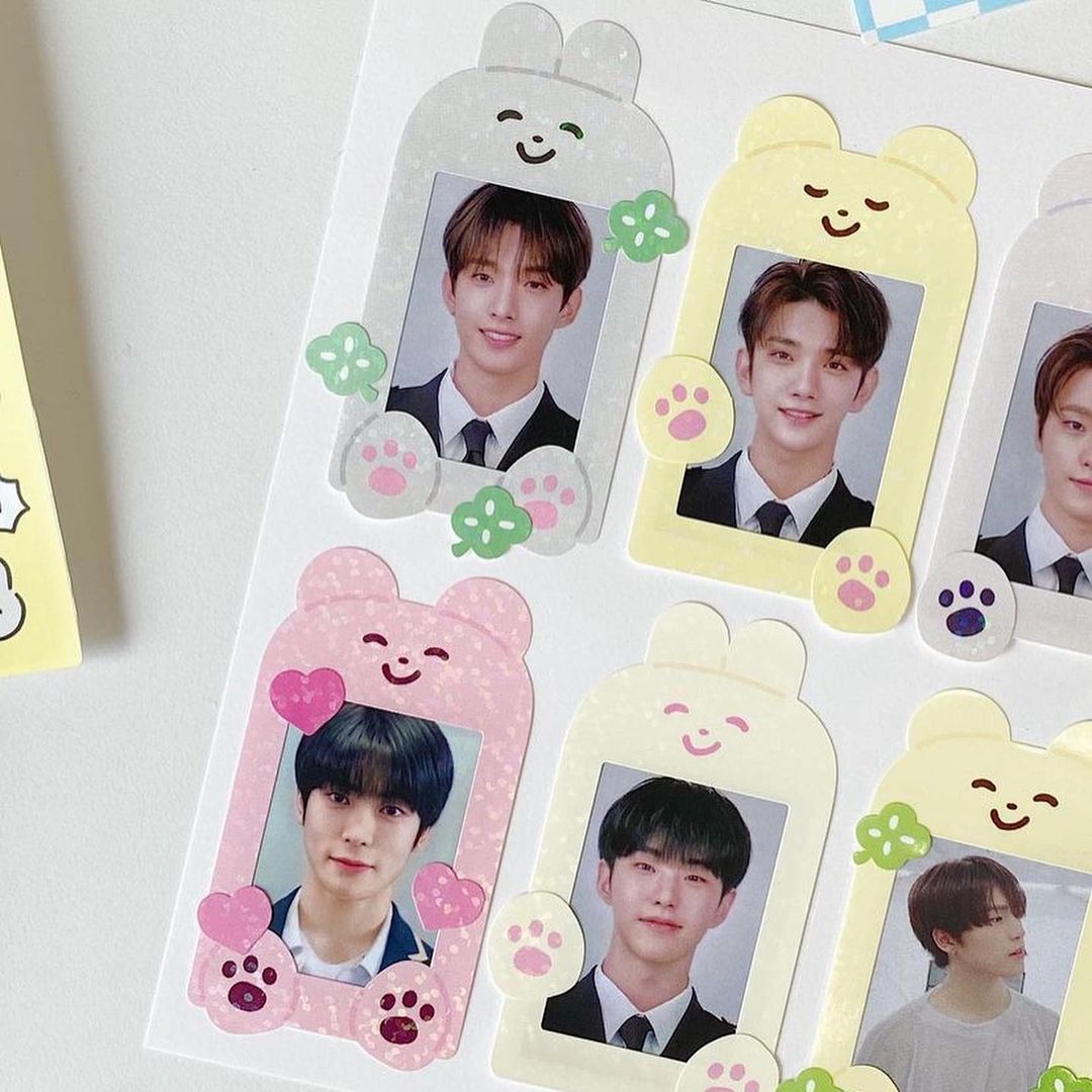 Heeheeclub Frame Sticker (Friends)