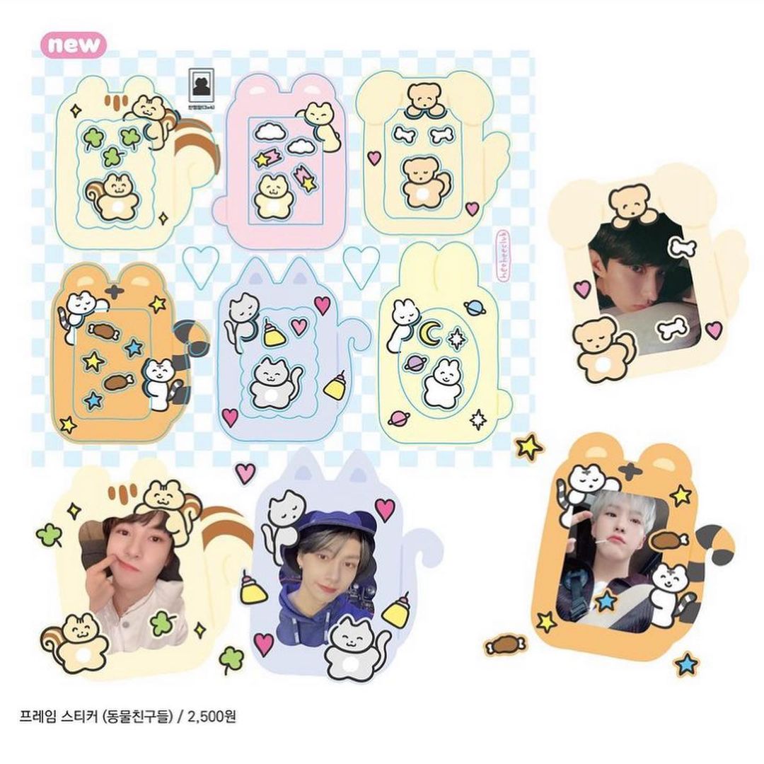 Heeheeclub Frame Sticker (Friends)